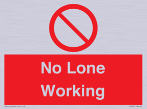 No Lone Working